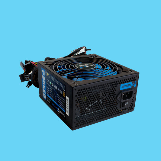 FUENTE DE PODER GAME FACTOR 650WATTS 80 PLUS BRONZE 120MM COLOR NEGRO(PSG650)