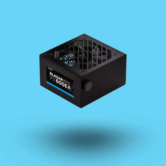 FUENTE DE PODER BLAZAR EVO FT600E 120MM 600W NEGRO (ES-05003E)