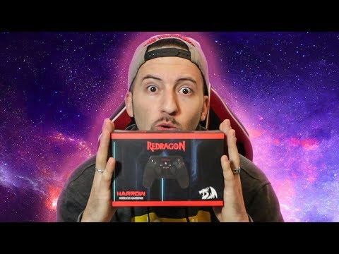 CONTROL PARA PC REDRAGON HARROW 6808 GAMEPAD PS3 INALAMBRICO (G808)