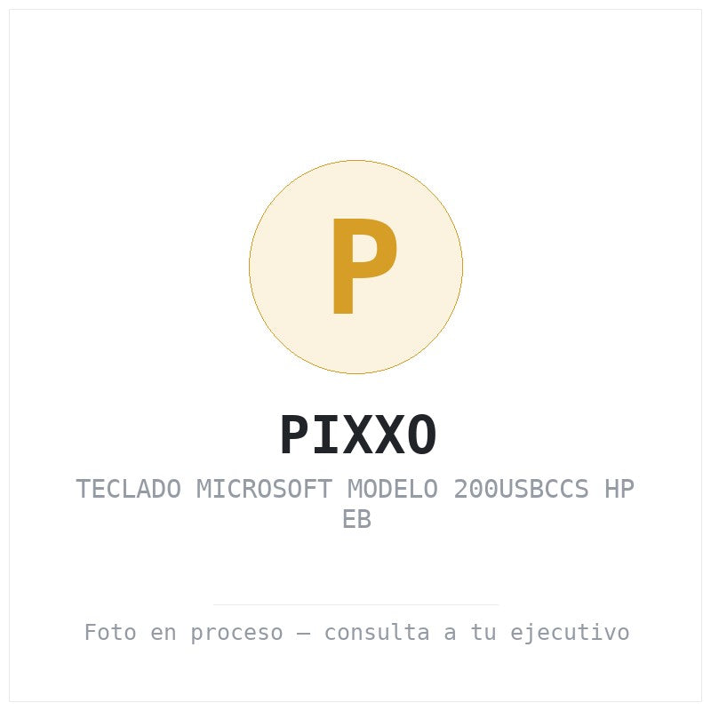 Teclado Microsoft Modelo 200USBCCS HP Eb