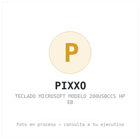 Teclado Microsoft Modelo 200USBCCS HP Eb
