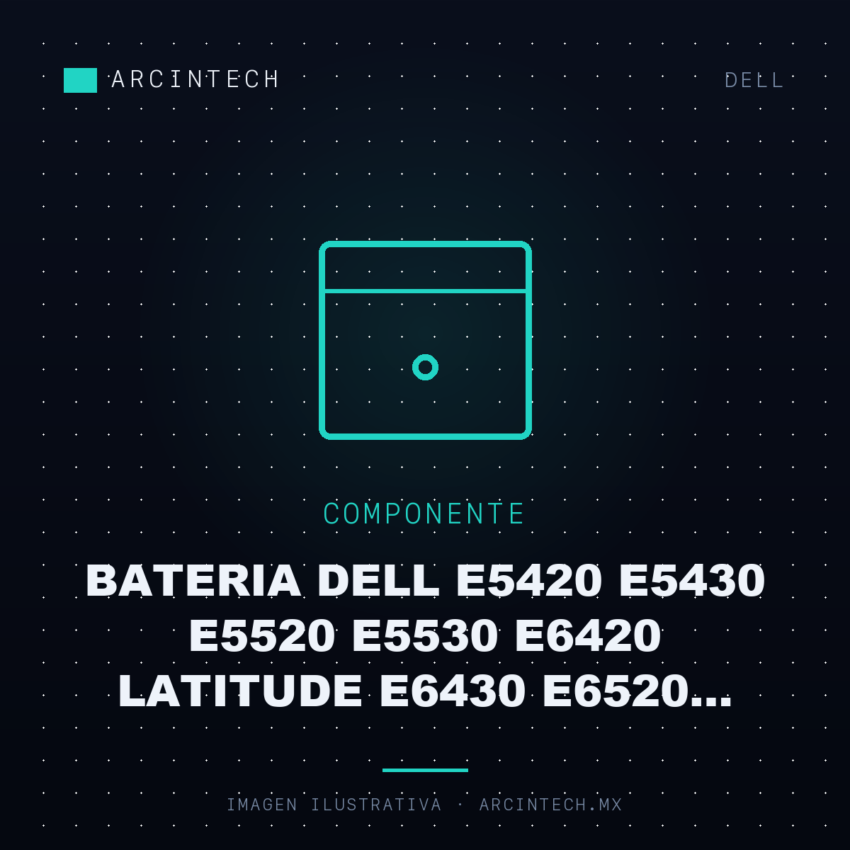 Bateria Dell E5420 E5430 E5520 E5530 E6420 Latitude E6430 E6520 E6530