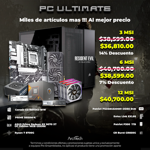 PC Ultimate | Entrega local Puebla