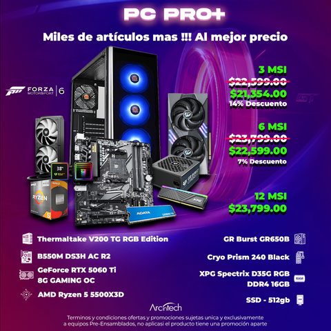 PC Pro+ | Entrega local Puebla