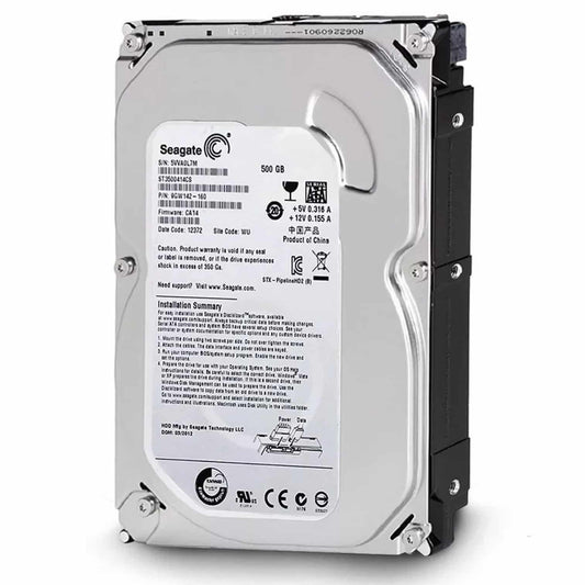 Disco Duro Interno Seagate 500GB 3.5 SATA Pull