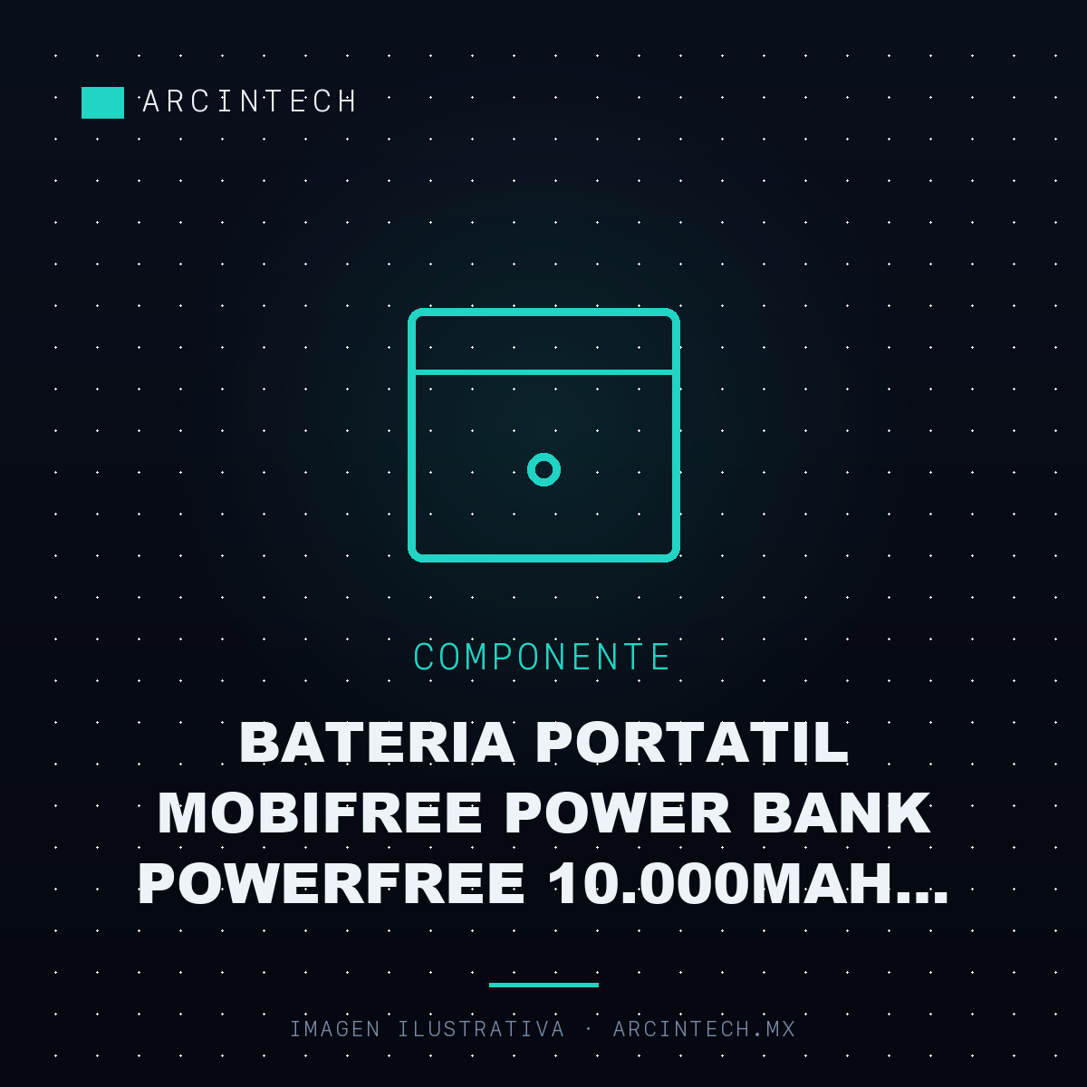 Bateria Portatil Mobifree Power Bank Powerfree 10.000MAH Externa Ultra Delgada Pantalla Digital Gris
