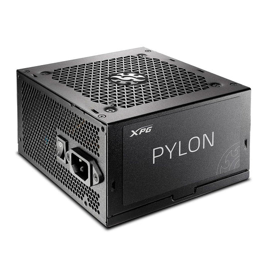 FUENTE DE PODER ADATA XPG PYLON 550W 80 PLUS BRONZE 24 PINES ATX NEGRO (PYLON550B-BKCUS)