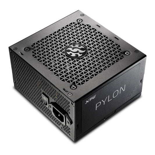 FUENTE DE PODER ADATA XPG PYLON 550W 80 PLUS BRONZE 24 PINES ATX NEGRO (PYLON550B-BKCUS)