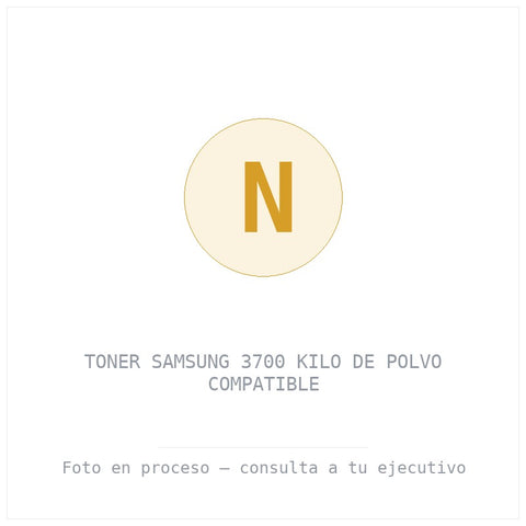 Toner Samsung 3700 Kilo de Polvo Compatible
