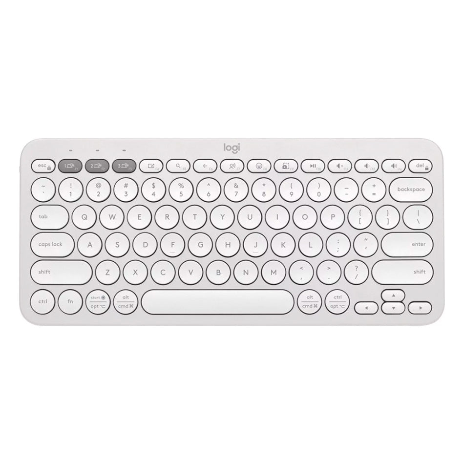 TECLADO LOGITECH INALAMBRICO WRLS PEBBLE K380S BLANCO (920-011784)