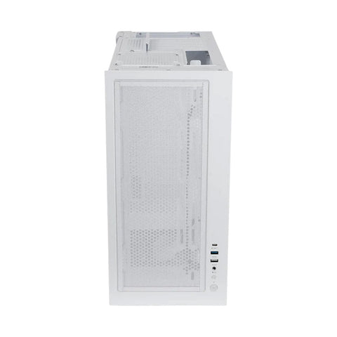 GABINETE BALAM RUSH TANK SUPER 9200 TB VENTANA RGB MIDI-TOWER SIN FUENTE 3 VENTILADORES RGB INSTALADOS BLANCO (BR-938730)