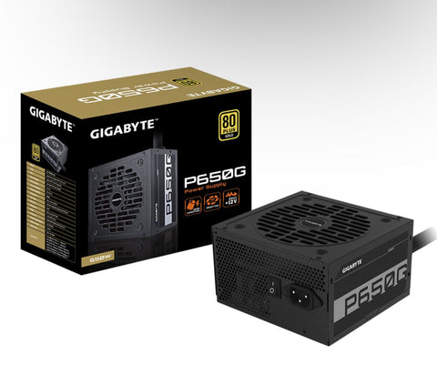 FUENTE DE PODER GIGABYTE GP P650G 650W GOLD 120MM NO MODULAR (GP-P650G-US)