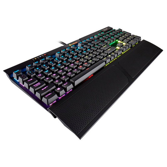 TECLADO CORSAIR K70 RGB PRO MECANICO ALAMBRICO PBT DOUBLE SHOT PRO CHERRY MX RED (CH-9109410-NA)