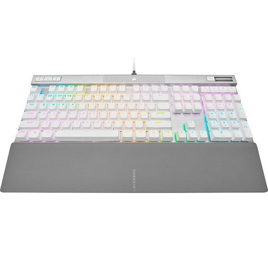 TECLADO CORSAIR K70 PRO RGB OPTICO MECANICO ALAMBRICO BLANCO (CH-910951A-NA)