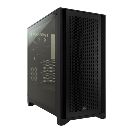 GABINETE CORSAIR 4000D AIRFLOW ATX CRISTAL TEMPLADO SIN FUENTE NEGRO (CC-9011200-WW)