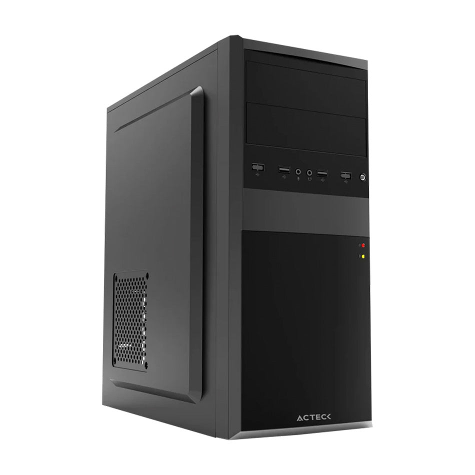 GABINETE ACTECK KIRUNA II GM420 MEDIA TORRE ATX USB 2.0 CON FUENTE 500W (AC-935685)