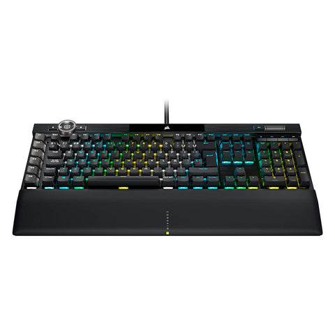 TECLADO CORSAIR K100 PRO RGB MECANICO ALAMBRICO CHERRY MX SPEED NEGRO (CH-912A014-NA)