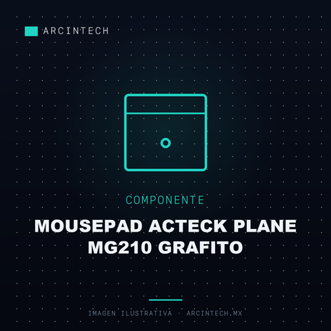 Mousepad Acteck Plane MG210 Grafito