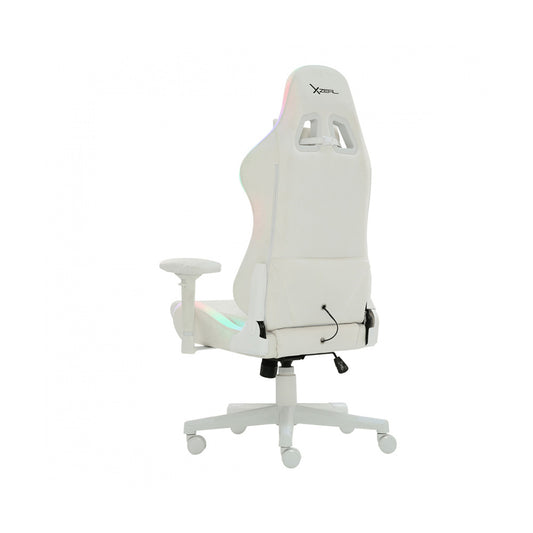 SILLA GAMER XZEAL RGB XZ15 HASTA 150KG BLANCO (XZSXZ15W)