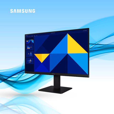 MONITOR LED SAMSUNG 22 PULGADAS /S3 S30GD ESSENTIAL/  FHD (1920 X 1080) / IPS / PLANO/HDMI/D-SUB/ 100HZ / NEGRO (LS22D300GALXZX)