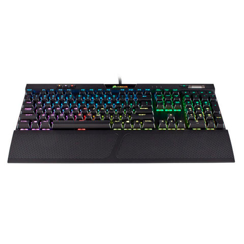 TECLADO CORSAIR K70 RGB PRO MECANICO ALAMBRICO PBT DOUBLE SHOT PRO CHERRY MX RED (CH-9109410-NA)