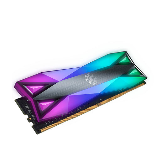 MEMORIA RAM DIMM ADATA XPG SPECTRIX D60G RGB DDR4 3600MHZ 8GB NON-ECC CL19 (AX4U36008G18I-ST60)