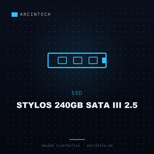 Unidad de Estado Solido SSD Stylos 240GB SATA Iii 2.5