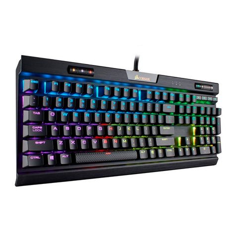 TECLADO CORSAIR K70 RGB PRO MECANICO ALAMBRICO PBT DOUBLE SHOT PRO CHERRY MX RED (CH-9109410-NA)