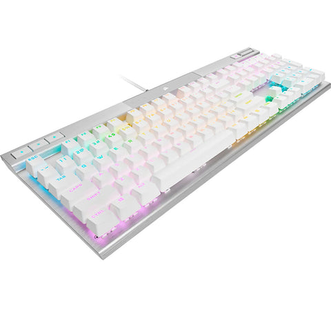 TECLADO CORSAIR K70 PRO RGB OPTICO MECANICO ALAMBRICO BLANCO (CH-910951A-NA)