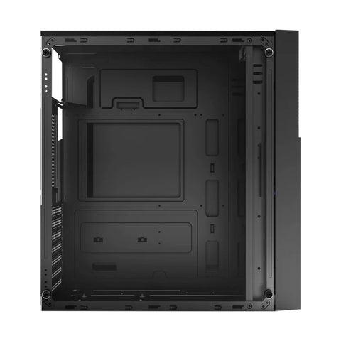 GABINETE ACTECK DRACO GM450 FUENTE 500W ATX MEDIA TORRE CRISTAL TEMPLADO NEGRO (AC-935715)