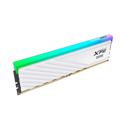 MEMORIA RAM DIMM ADATA XPG LANCER BLADE RGB DDR5  6000MHZ  16GB  NON-ECC CL30  XMP  BLANCO (AX5U6000C4816G-SLABRWH)