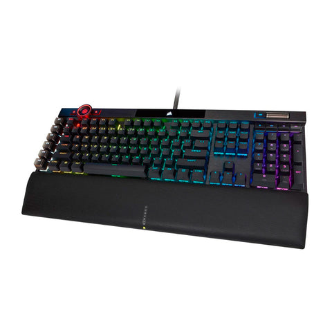 TECLADO CORSAIR K100 PRO RGB MECANICO ALAMBRICO NEGRO (CH-912A01A-NA)