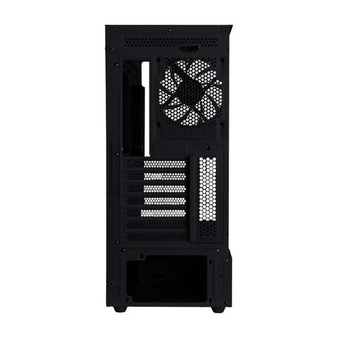 GABINETE GAMER BALAM RUSH TANK SUPER 9200 TB ATX MEDIA TORRE 3 FAN ARGB CRISTAL TEMPLADO SIN BORDES USB-C NEGRO (BR-938723)