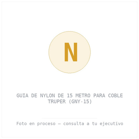 Guia de Nylon de 15 Metro para Coble Truper