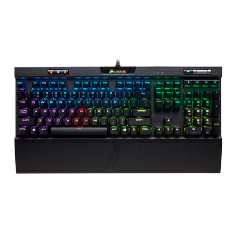 TECLADO CORSAIR K70 RGB PRO MECANICO ALAMBRICO PBT DOUBLE SHOT PRO CHERRY MX RED (CH-9109410-NA)