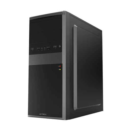 GABINETE ACTECK KIRUNA II GM420 MEDIA TORRE ATX USB 2.0 CON FUENTE 500W (AC-935685)