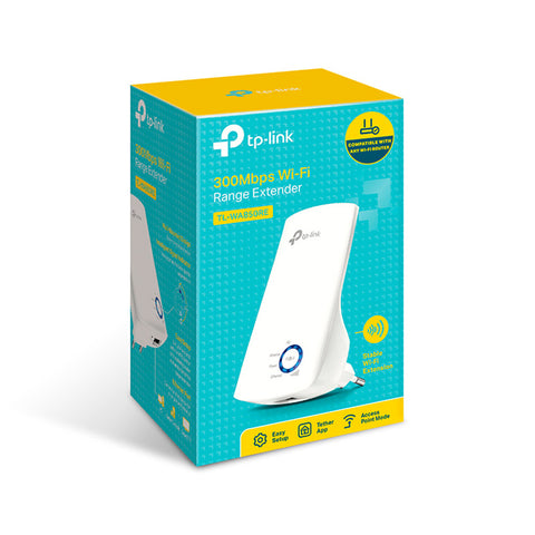 EXTENSOR DE RANGO TP-LINK 300MBPS PLUG AND PLAY SIN CABLES (TL-WA850RE)