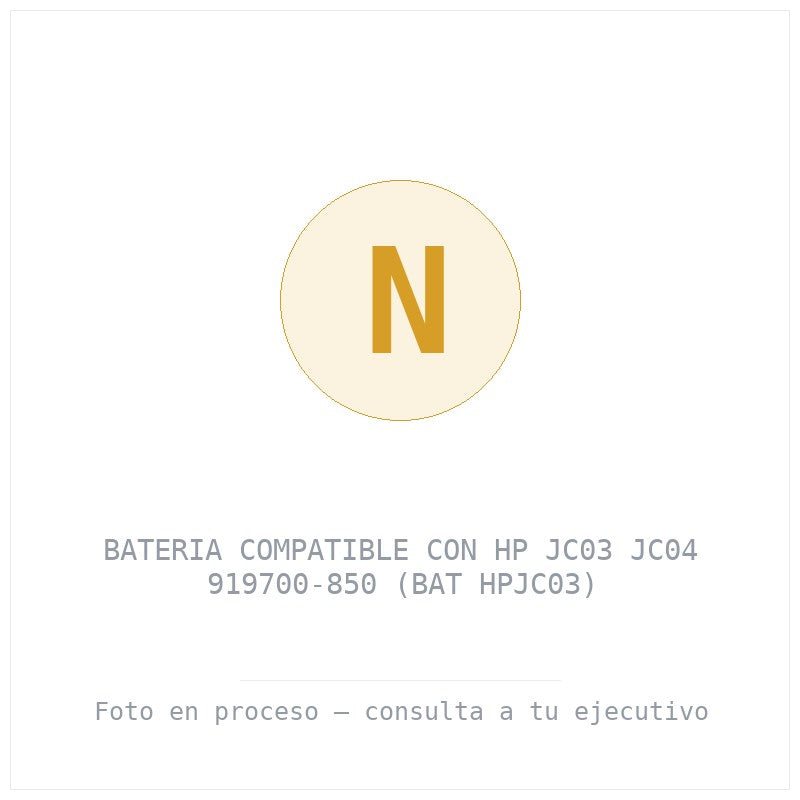 Bateria Compatible con HP JC03 JC04 919700-850