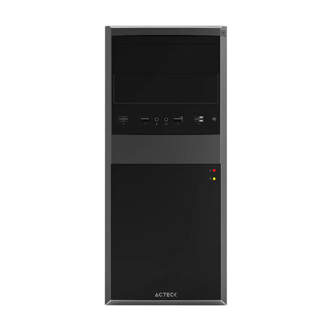 GABINETE ACTECK KIRUNA II GM420 MEDIA TORRE ATX USB 2.0 CON FUENTE 500W (AC-935685)