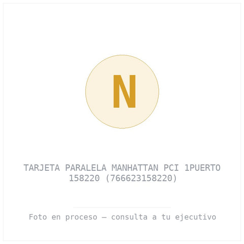 Tarjeta Paralela Manhattan PCI 1PUERTO 158220