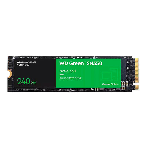 UNIDAD DE ESTADO SOLIDO SSD 240GB WESTERN DIGITAL M.2 SN350 (WDS240G2G0C)