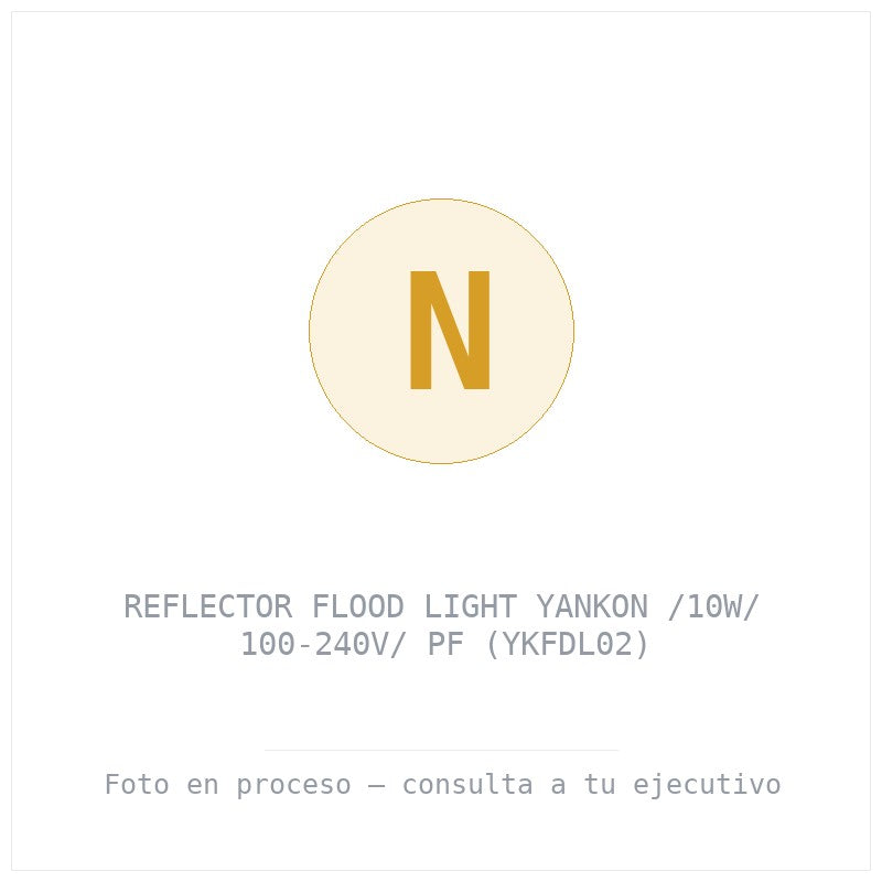 Reflector Flood Light Yankon /10W/ 100-240V/ Pf