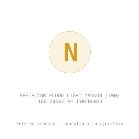 Reflector Flood Light Yankon /10W/ 100-240V/ Pf