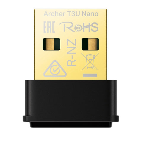 Adaptador de Red TP-Link USB Archer T3U Nano Inalambrico 1267MBIT/S 2.4/5GHz