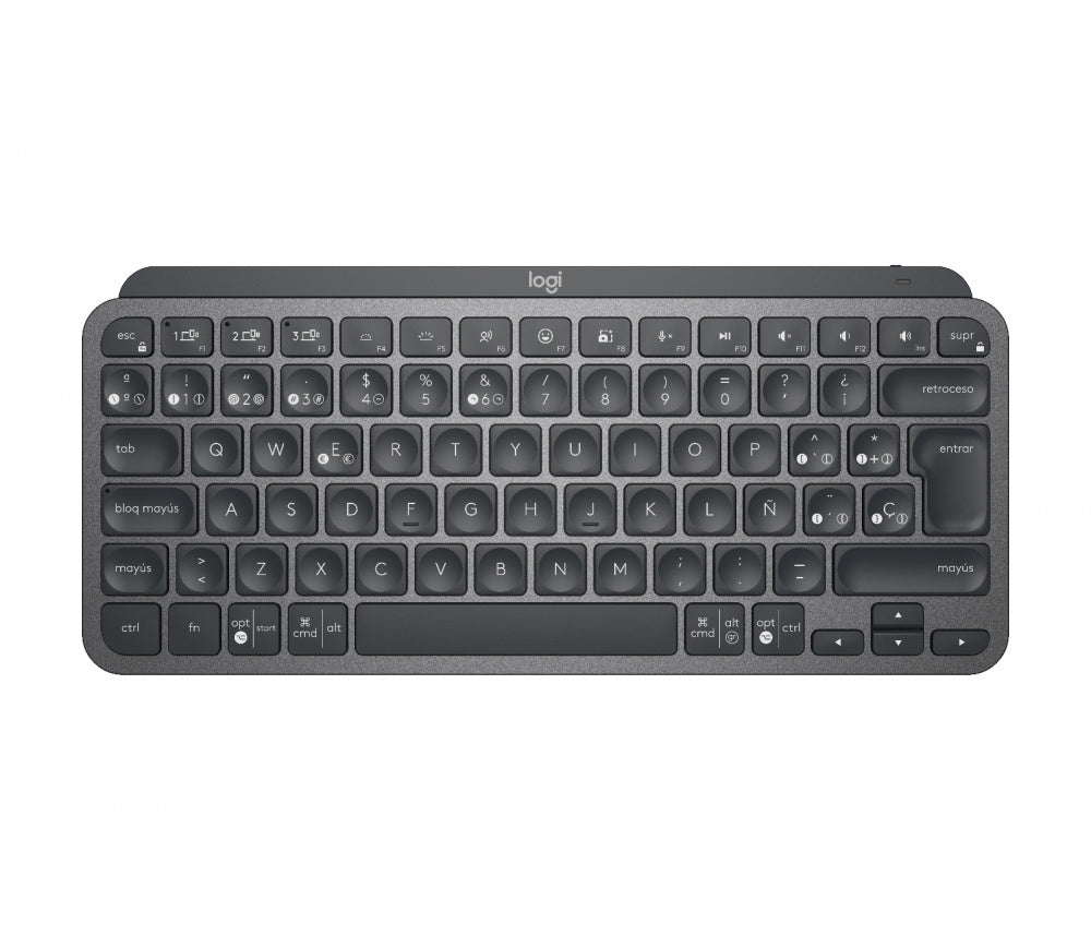 TECLADO LOGITECH MX KEYS MINI ILUMINADO BT 10MT GRAPHITE (920-010476)