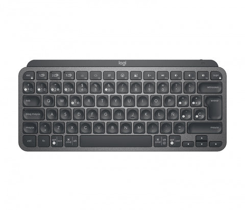 TECLADO LOGITECH MX KEYS MINI ILUMINADO BT 10MT GRAPHITE (920-010476)