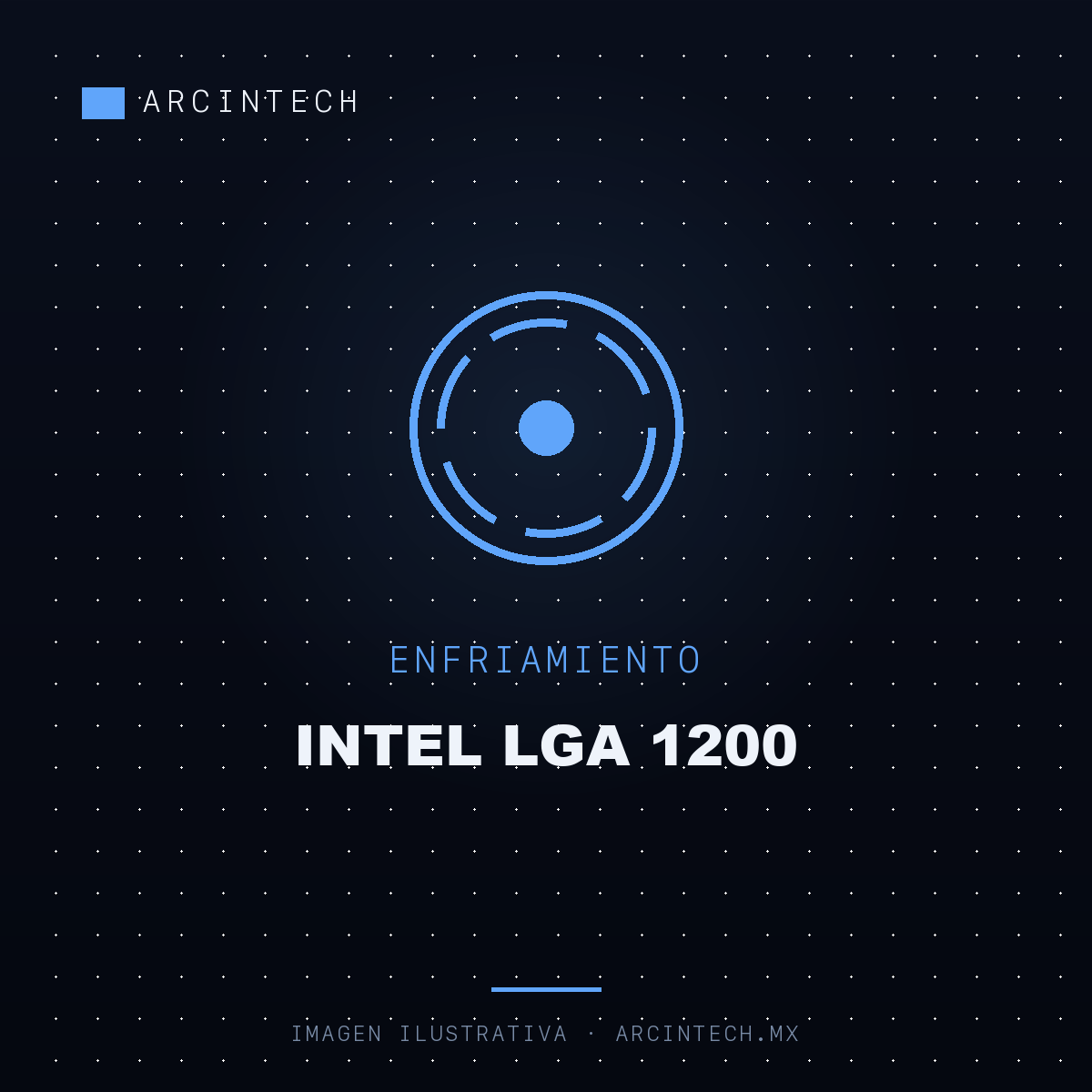 Enfriamiento Intel LGA 1200
