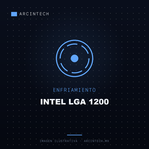 Enfriamiento Intel LGA 1200
