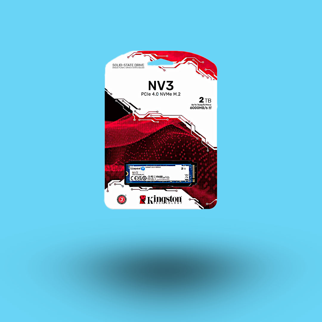 UNIDAD DE ESTADO SOLIDO KINGSTON SSD NVME M.2 2TB PCI EXPRESS 4.0 (SNV3S/2000G)