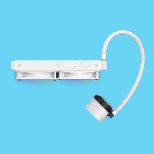 ENFRIAMIENTO LIQUIDO NZXT KRAKEN ELITE 240 RGB 2X120MM 1500RPM BLANCO (RL-KR24E-W1)